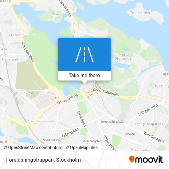 Föreläsningstrappan map