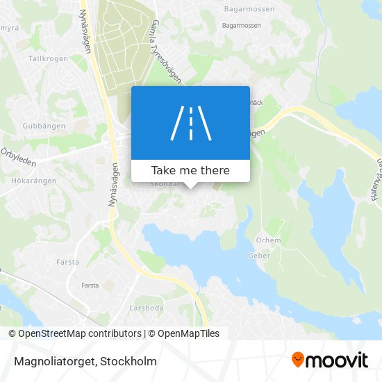 Magnoliatorget map