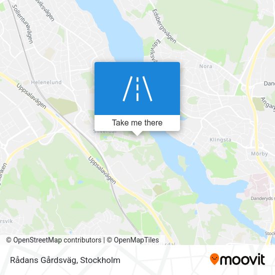 Rådans Gårdsväg map