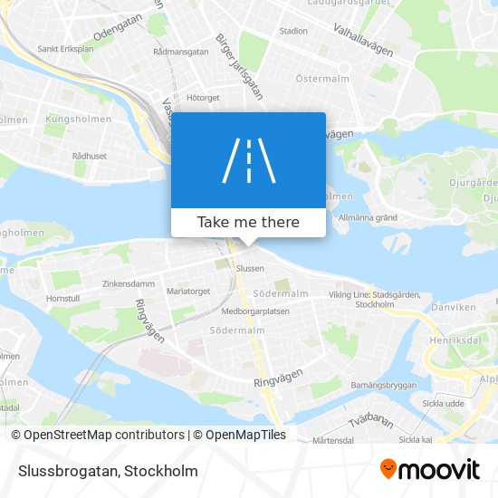 Slussbrogatan map