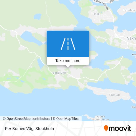 Per Brahes Väg map