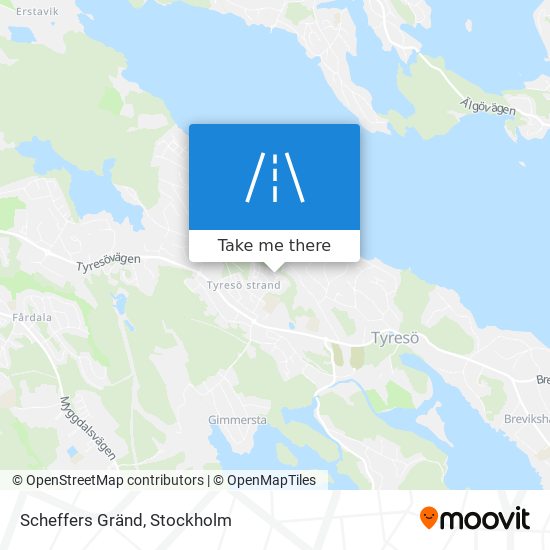 Scheffers Gränd map