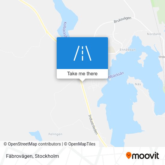 Fäbrovägen map
