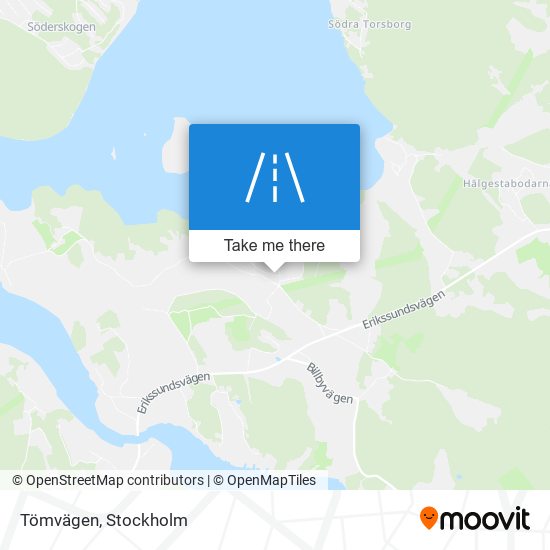 Tömvägen map