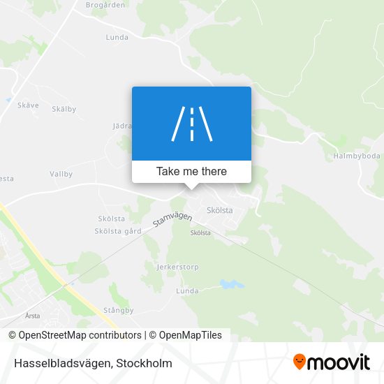 Hasselbladsvägen map