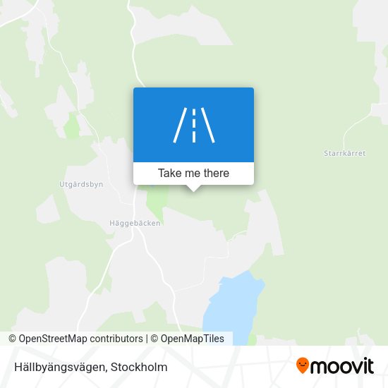 Hällbyängsvägen map
