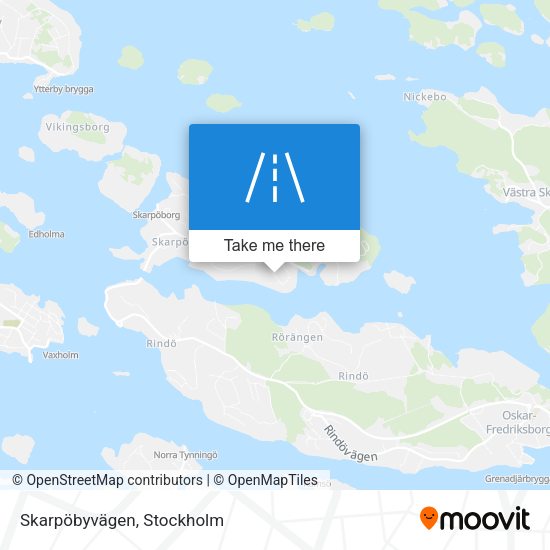 Skarpöbyvägen map