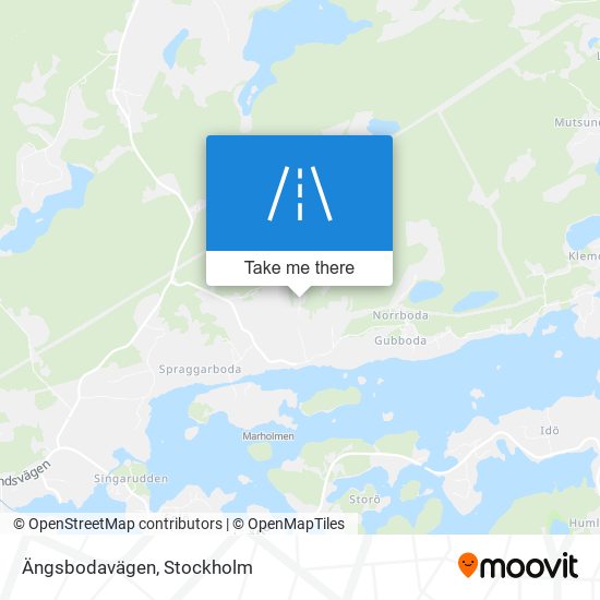 Ängsbodavägen map