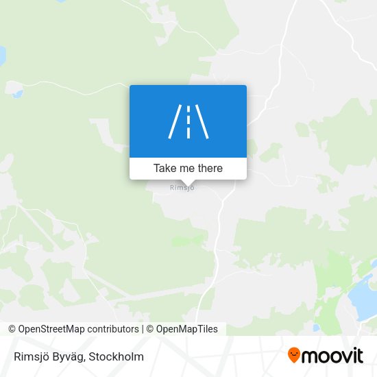 Rimsjö Byväg map