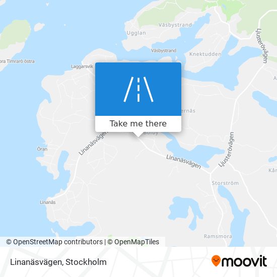 Linanäsvägen map