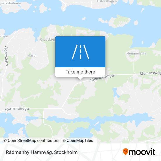 Rådmanby Hamnväg map