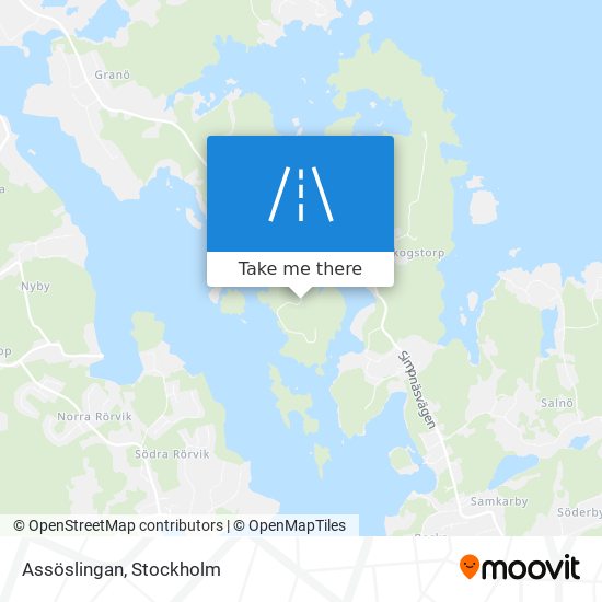 Assöslingan map