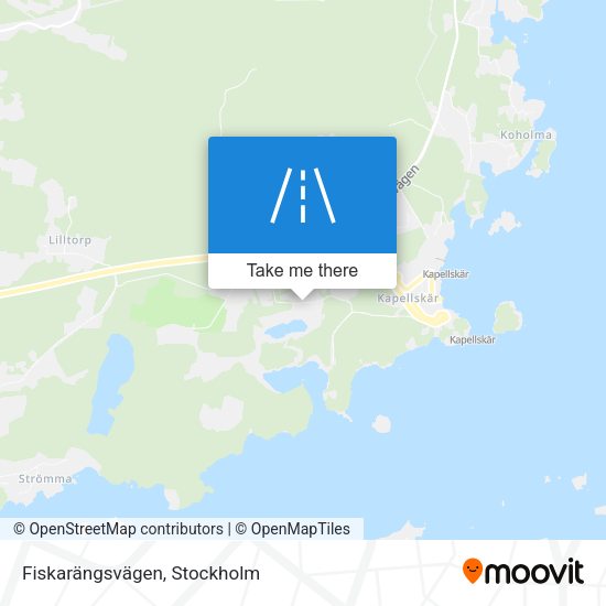 Fiskarängsvägen map