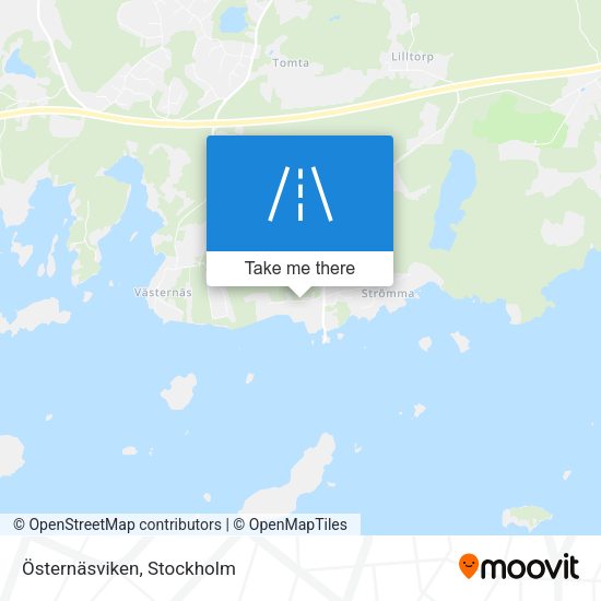 Östernäsviken map