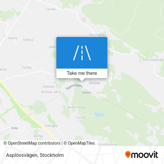 Asplövsvägen map