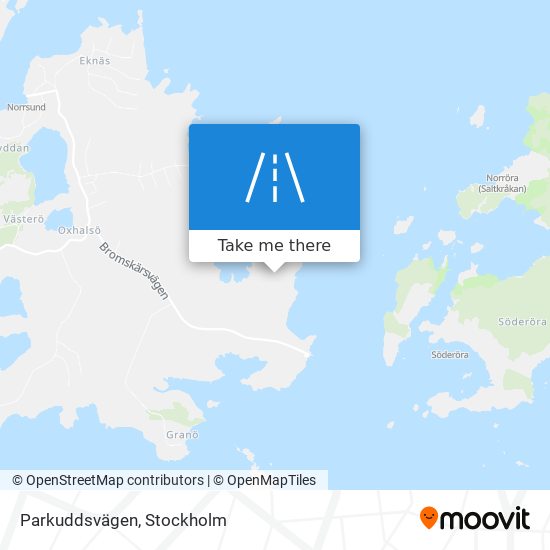 Parkuddsvägen map