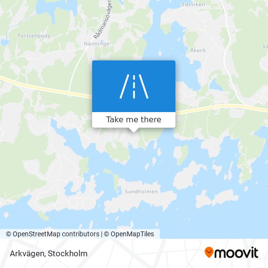 Arkvägen map