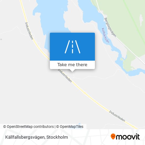 Källfallsbergsvägen map