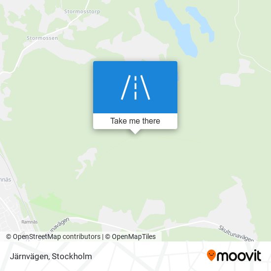 Järnvägen map