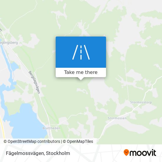 Fågelmossvägen map