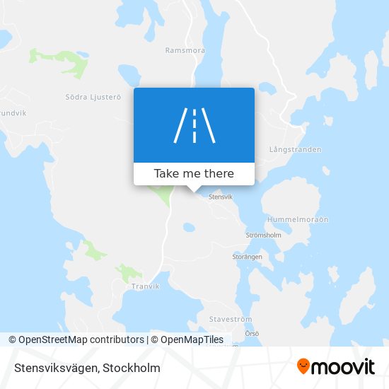 Stensviksvägen map