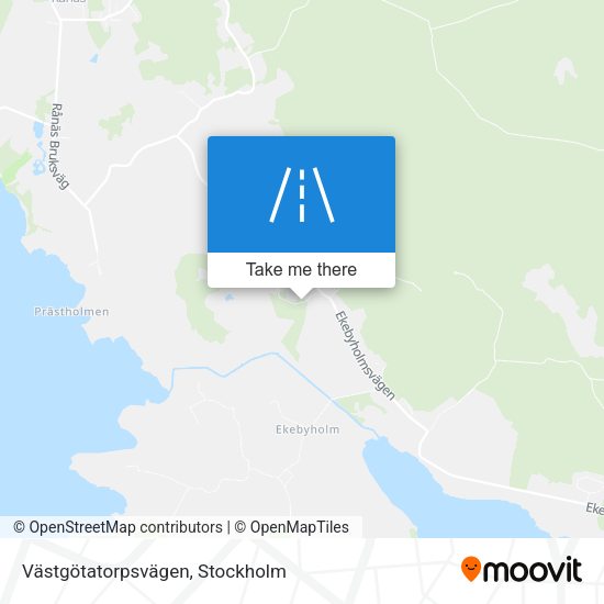 Västgötatorpsvägen map