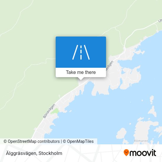 Älggräsvägen map