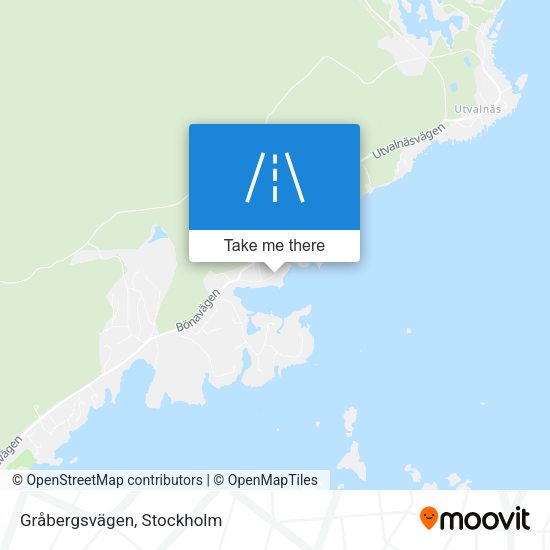 Gråbergsvägen map