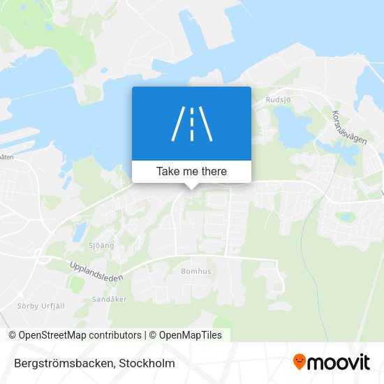Bergströmsbacken map