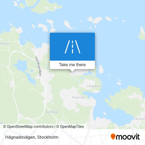Hägnadsvägen map
