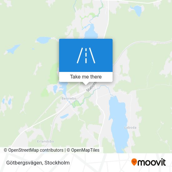 Götbergsvägen map