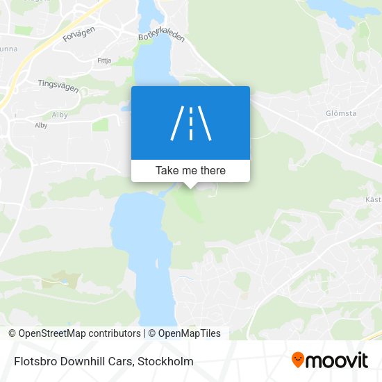 Flotsbro Downhill Cars map