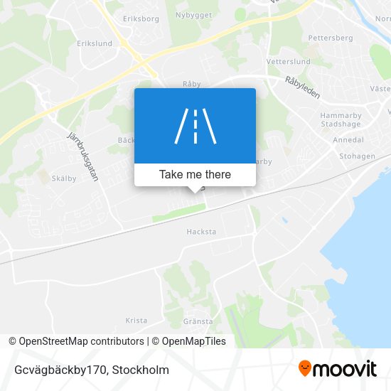 Gcvägbäckby170 map