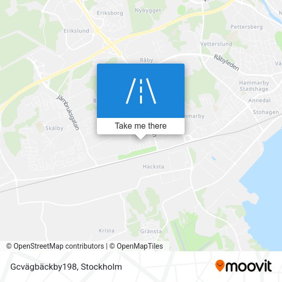 Gcvägbäckby198 map