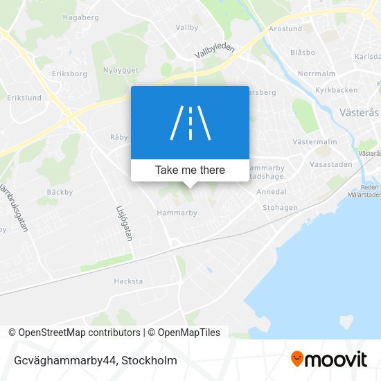Gcväghammarby44 map