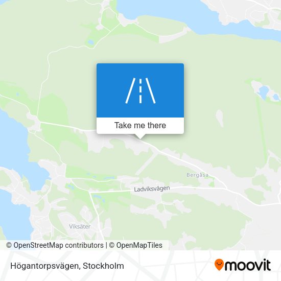 Högantorpsvägen map