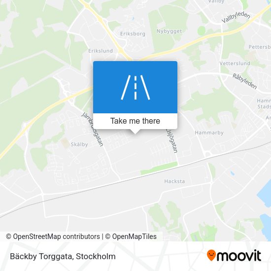 Bäckby Torggata map