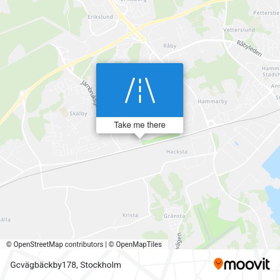 Gcvägbäckby178 map