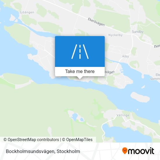 Bockholmsundsvägen map