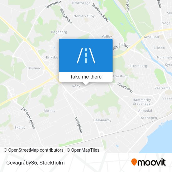 Gcvägråby36 map