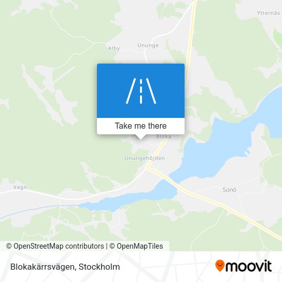 Blokakärrsvägen map