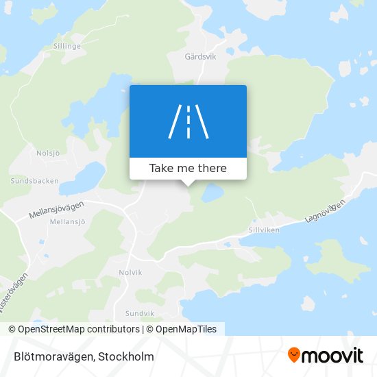 Blötmoravägen map