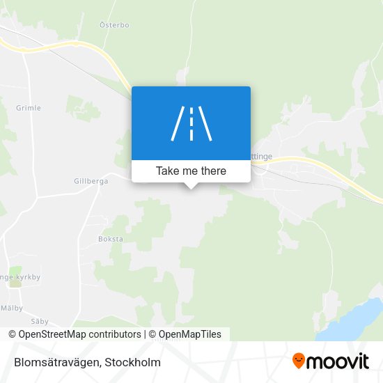 Blomsätravägen map