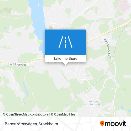 Bernströmsvägen map