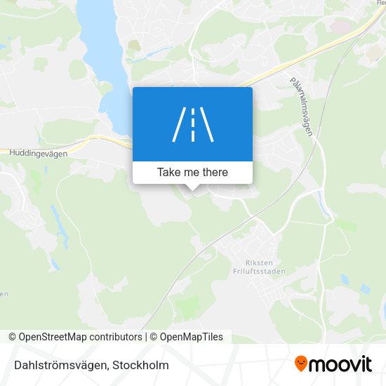 Dahlströmsvägen map