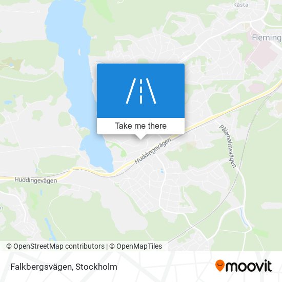Falkbergsvägen map