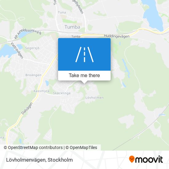 Lövholmenvägen map