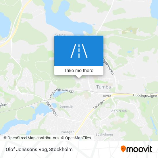 Olof Jönssons Väg map