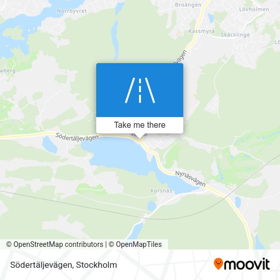 Södertäljevägen map