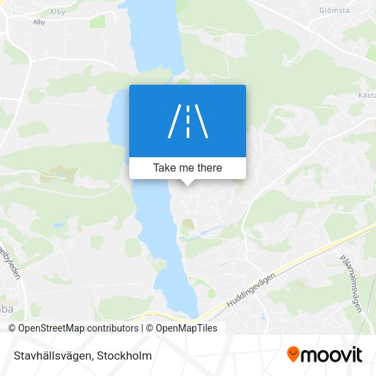 Stavhällsvägen map
